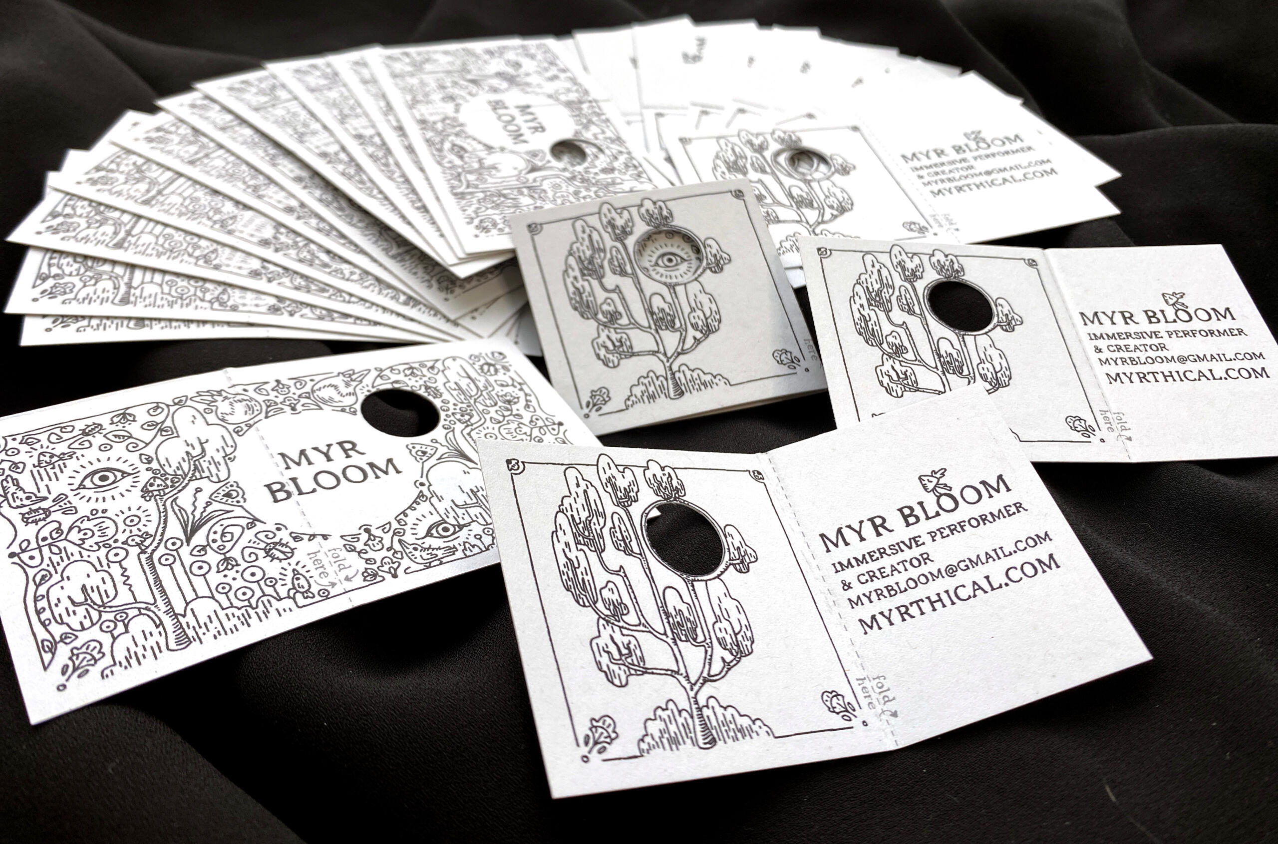 Myrthical Business Cards